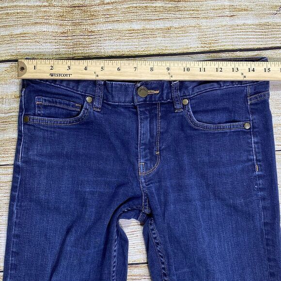 Patagonia Slim Jeans Women's Size 29 Organic Cotton Low Rise Skinny Blue‎ Denim - Picture 5 of 10